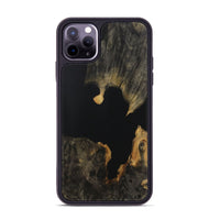 iPhone 11 Pro Max Wood Phone Case - Cheng (Pure Black, 730971)