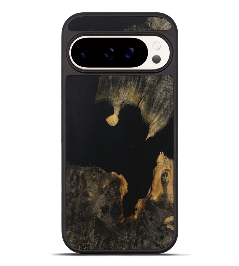 Pixel 9 Pro XL Wood Phone Case - Cheng (Pure Black, 730971)