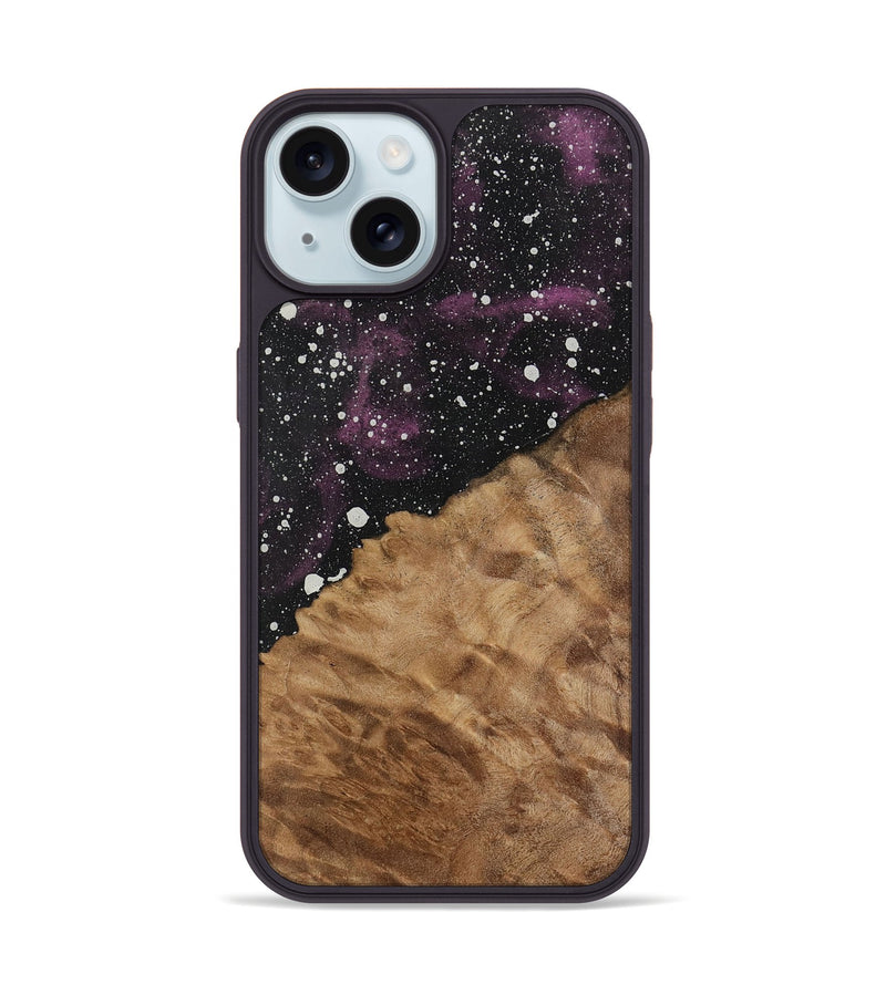 iPhone 15 Wood Phone Case - Ervin (Cosmos, 730973)