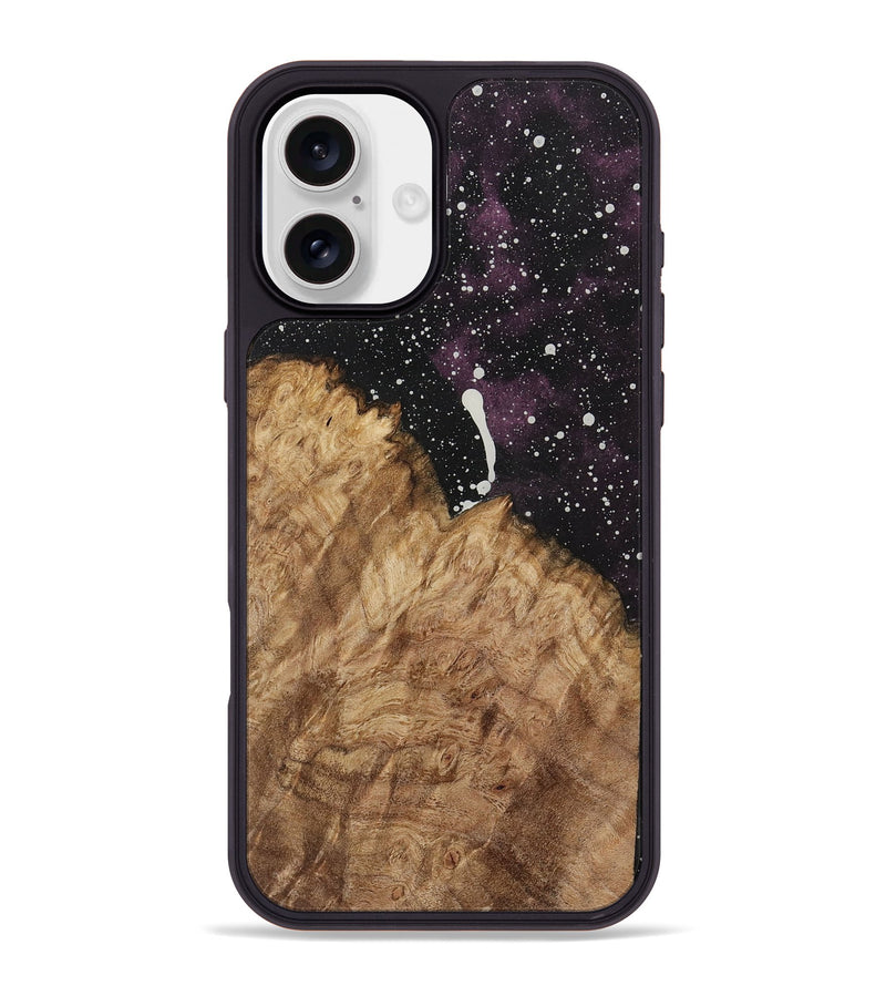 iPhone 16 Plus Wood Phone Case - Brittni (Cosmos, 730975)