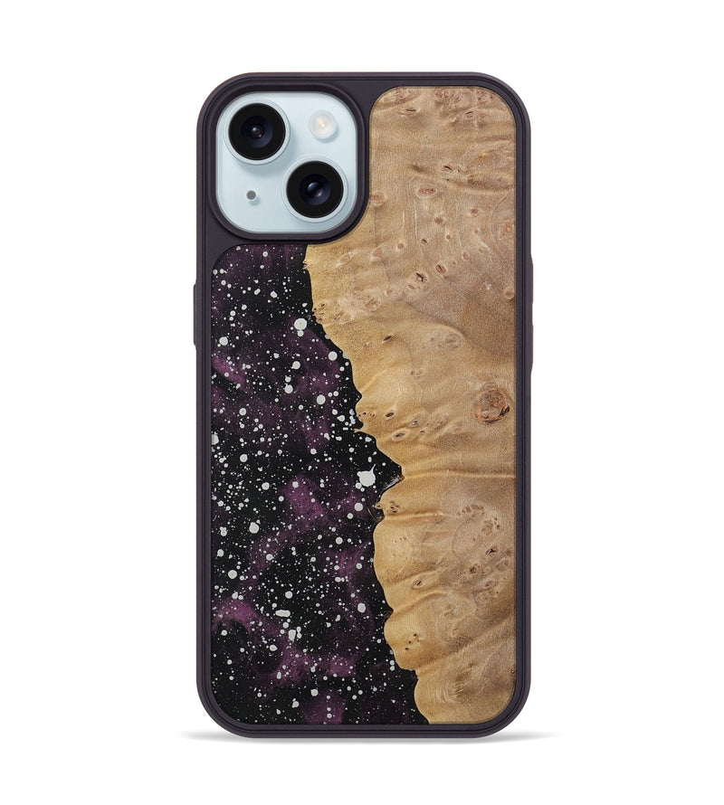 iPhone 15 Wood Phone Case - Kamyar (Cosmos, 730978)