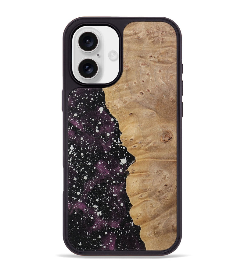 iPhone 16 Plus Wood Phone Case - Kamyar (Cosmos, 730978)