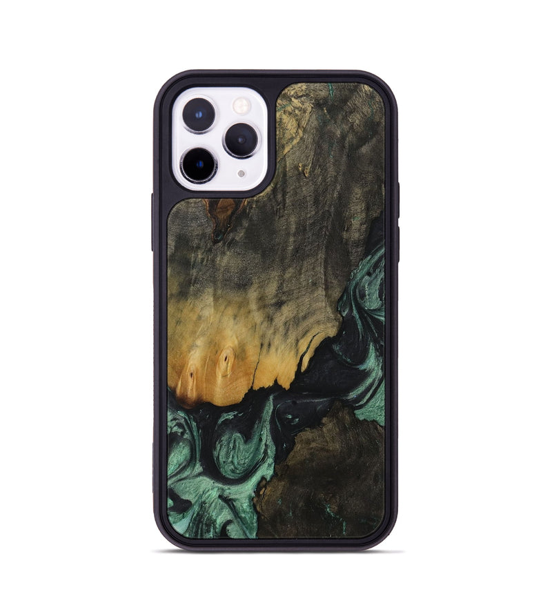 iPhone 11 Pro Wood Phone Case - Glynnis (Green, 730979)