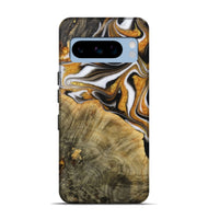 Pixel 8 Pro Wood Live Edge Phone Case - Haden (Black & White, 730982)