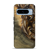 Pixel 8 Pro Wood Live Edge Phone Case - Gauge (Black & White, 730989)