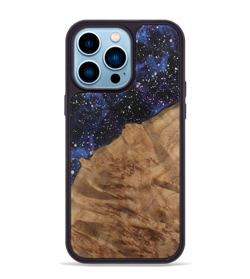 iPhone 14 Pro Max Wood Phone Case - Stefani (Cosmos, 731013)