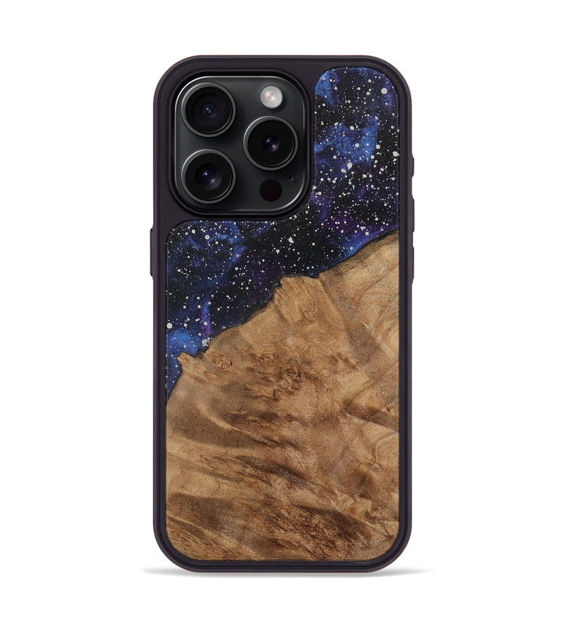 iPhone 15 Pro Wood Phone Case - Stefani (Cosmos, 731013)