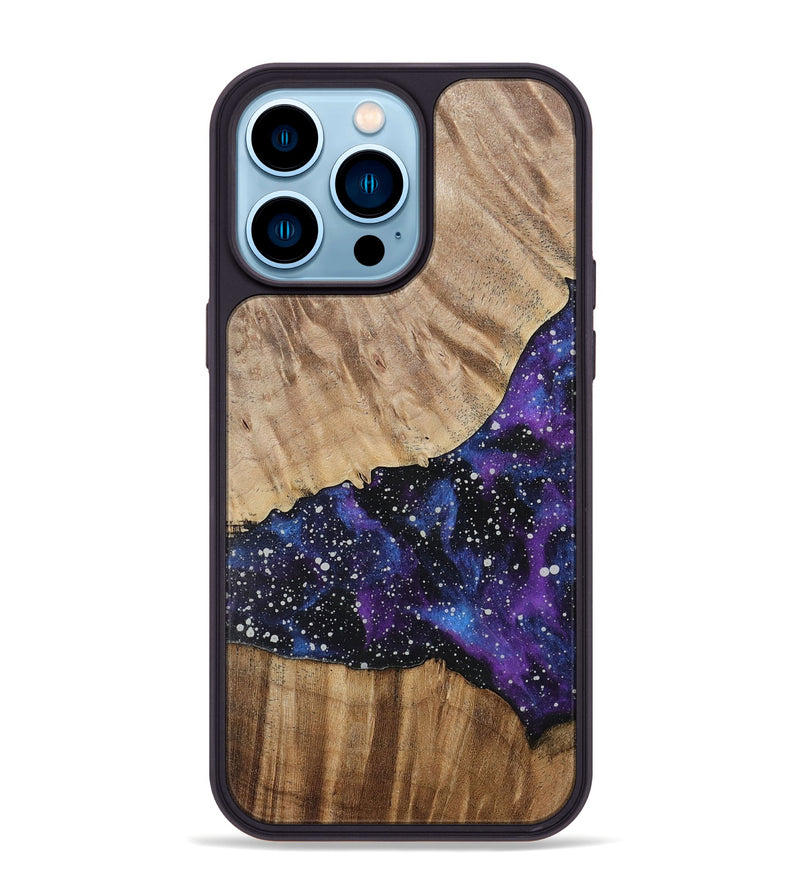 iPhone 14 Pro Max Wood Phone Case - Lavinia (Cosmos, 731018)