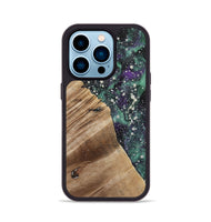 iPhone 14 Pro Wood Phone Case - Vinita (Cosmos, 731021)