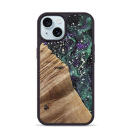 iPhone 15 Wood Phone Case - Vinita (Cosmos, 731021)