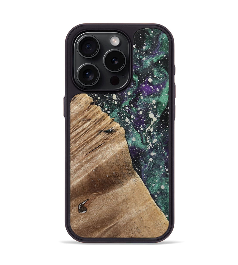 iPhone 15 Pro Wood Phone Case - Vinita (Cosmos, 731021)