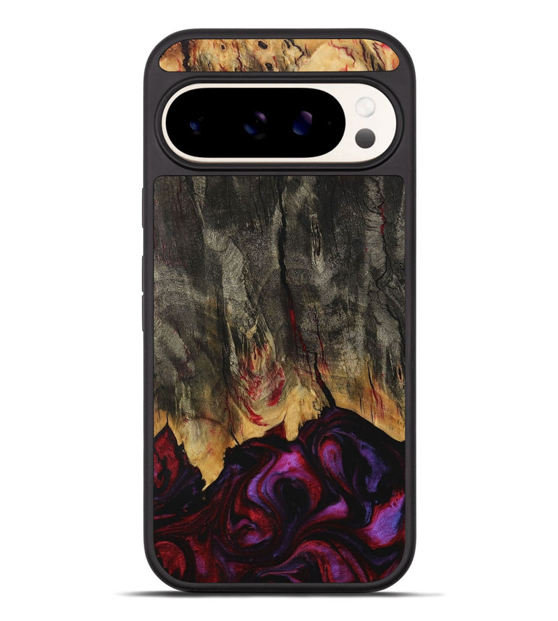 Pixel 9 Pro XL Wood Phone Case - Trixy (Red, 731028)