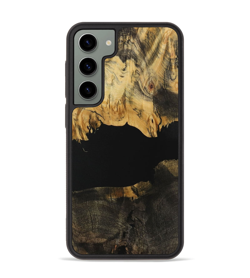 Galaxy S23 Plus Wood Phone Case - Jovanny (Pure Black, 731048)