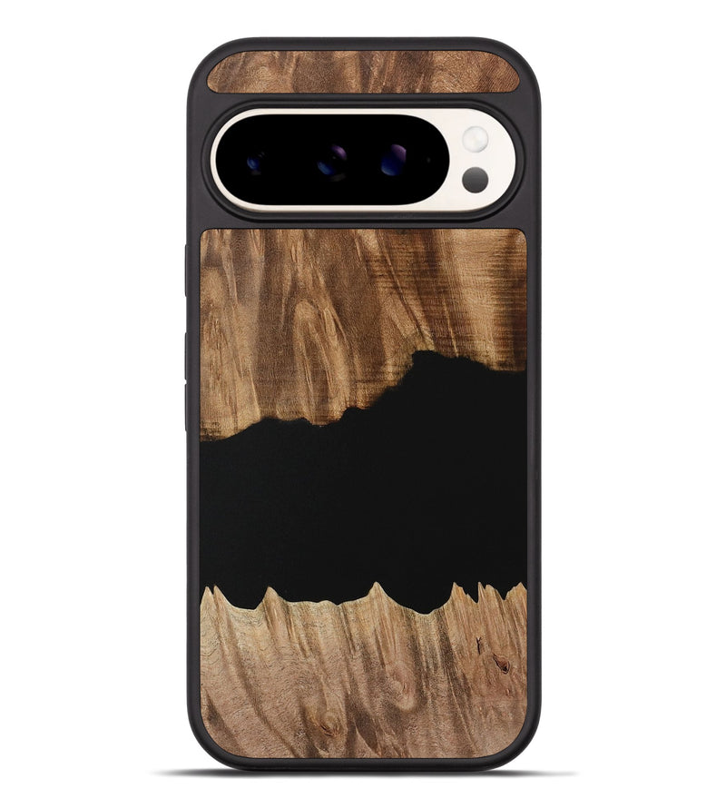 Pixel 9 Pro XL Wood Phone Case - Franny (Pure Black, 731051)