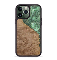 iPhone 13 Pro Max Wood Phone Case - Giovani (Green, 731052)