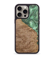 iPhone 15 Pro Max Wood Phone Case - Giovani (Green, 731052)