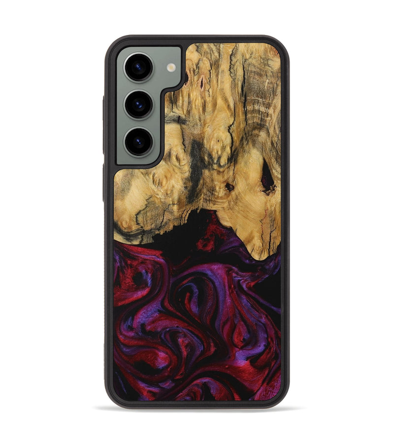 Galaxy S23 Plus Wood Phone Case - Joanna (Purple, 731053)