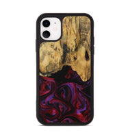 iPhone 11 Wood Phone Case - Joanna (Purple, 731053)