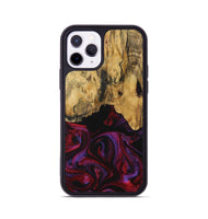 iPhone 11 Pro Wood Phone Case - Joanna (Purple, 731053)