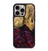 iPhone 15 Pro Max Wood Phone Case - Joanna (Purple, 731053)