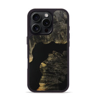 iPhone 16 Pro Wood Phone Case - Kaley (Pure Black, 731066)