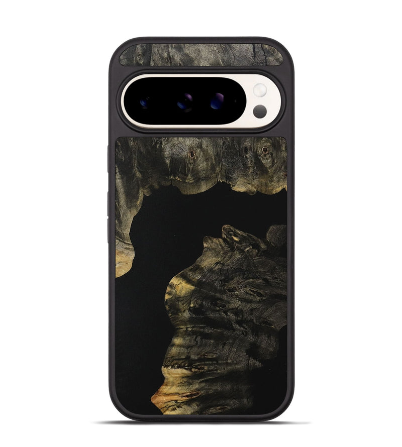 Pixel 9 Pro Wood Phone Case - Kaley (Pure Black, 731066)