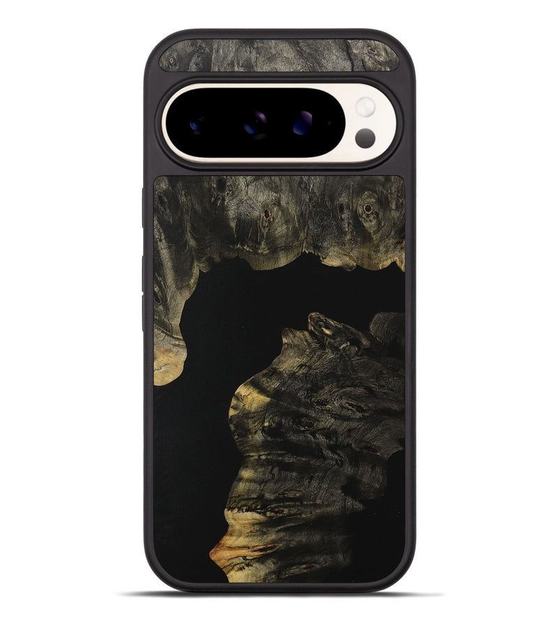 Pixel 9 Pro XL Wood Phone Case - Kaley (Pure Black, 731066)