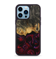 iPhone 14 Pro Max Wood Phone Case - Janet (Purple, 731077)