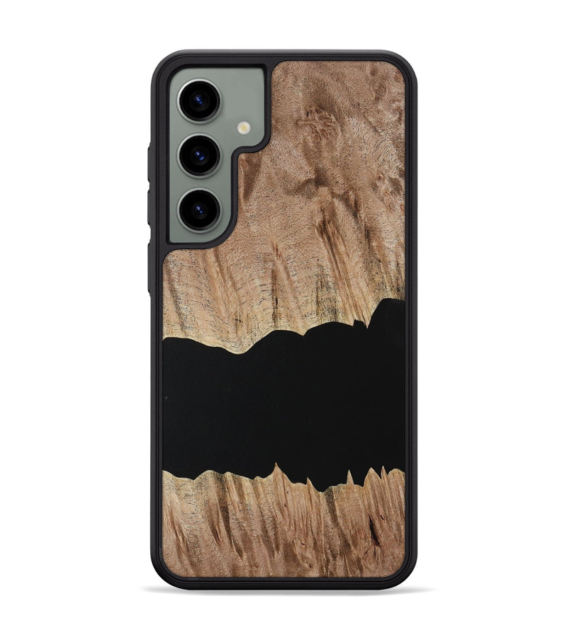 Galaxy S24 Plus Wood Phone Case - Randee (Pure Black, 731093)