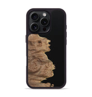 iPhone 16 Pro Wood Phone Case - Rylan (Pure Black, 731095)