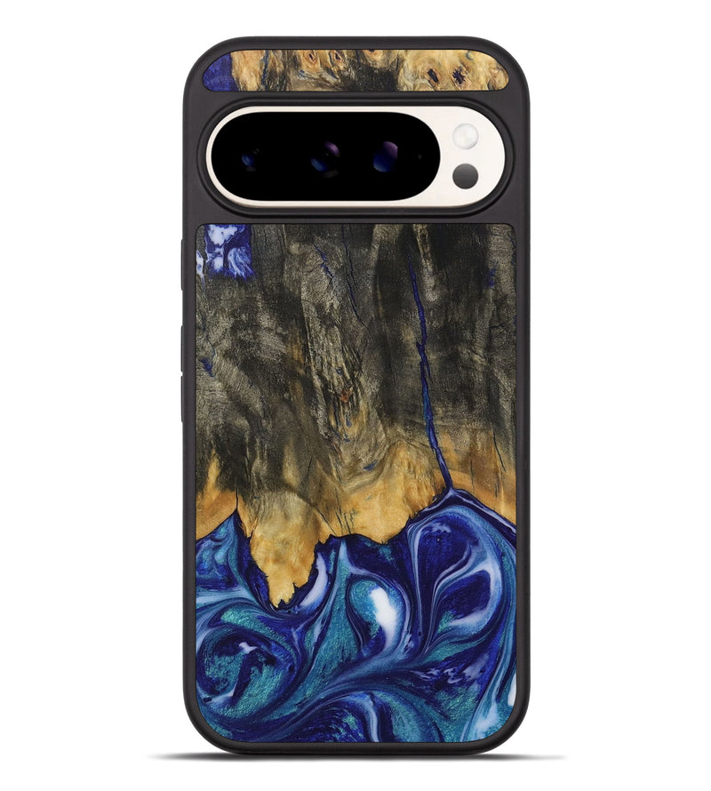 Pixel 9 Pro XL Wood Phone Case - Freek (Blue, 731096)