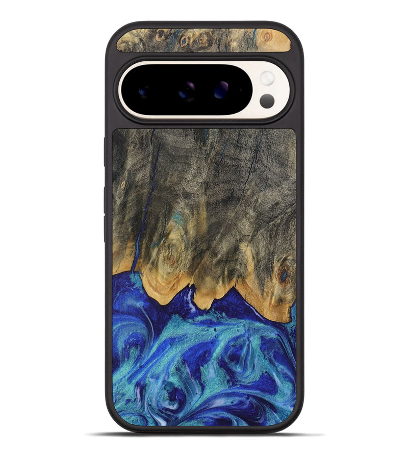 Pixel 9 Pro XL Wood Phone Case - Merrie (Blue, 731104)