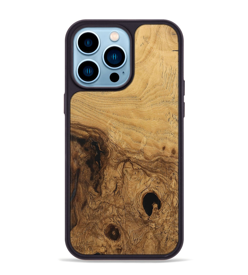 iPhone 14 Pro Max Wood Phone Case - Katelyn (Wood Burl, 731115)