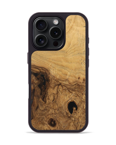 iPhone 16 Pro Wood Phone Case - Katelyn (Wood Burl, 731115)