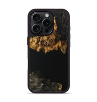 iPhone 16 Pro Wood Phone Case - Jianli (Pure Black, 731116)