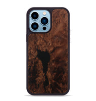 iPhone 14 Pro Max Wood Phone Case - Vahid (Wood Burl, 731117)