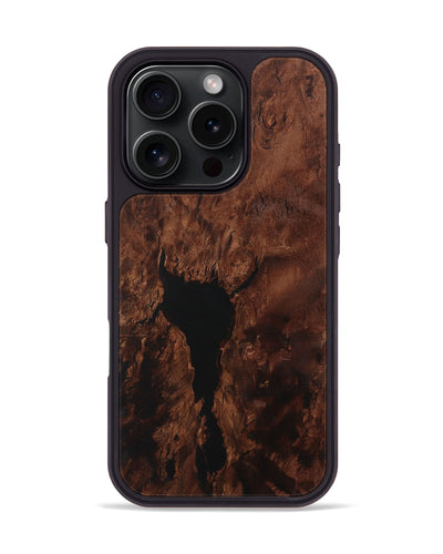 iPhone 16 Pro Wood Phone Case - Vahid (Wood Burl, 731117)