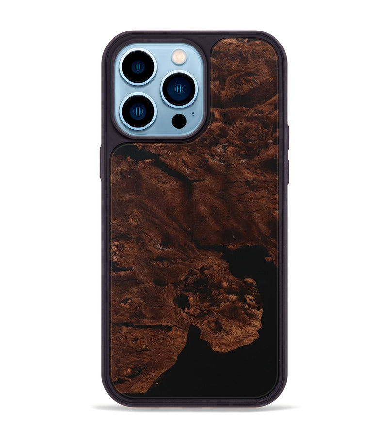 iPhone 14 Pro Max Wood Phone Case - Teji (Wood Burl, 731151)