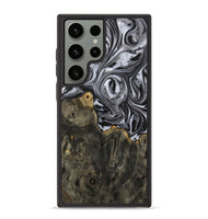 Galaxy S23 Ultra Wood Phone Case - Ayaz (Black & White, 731177)