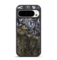 Pixel 9 Pro Wood Phone Case - Ayaz (Black & White, 731177)