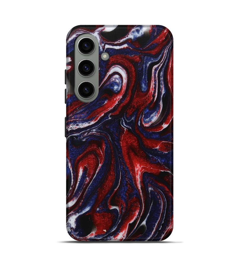 Galaxy S24 ResinArt Live Edge Phone Case - Iseabal (Red, 731206)