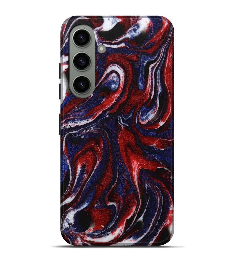 Galaxy S24 Plus ResinArt Live Edge Phone Case - Iseabal (Red, 731206)