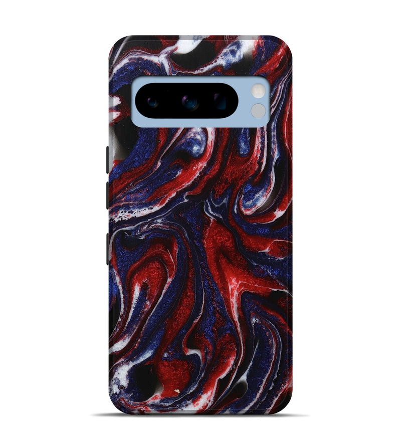 Pixel 8 Pro ResinArt Live Edge Phone Case - Iseabal (Red, 731206)