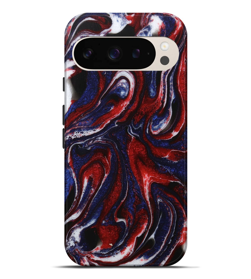 Pixel 9 Pro XL ResinArt Live Edge Phone Case - Iseabal (Red, 731206)