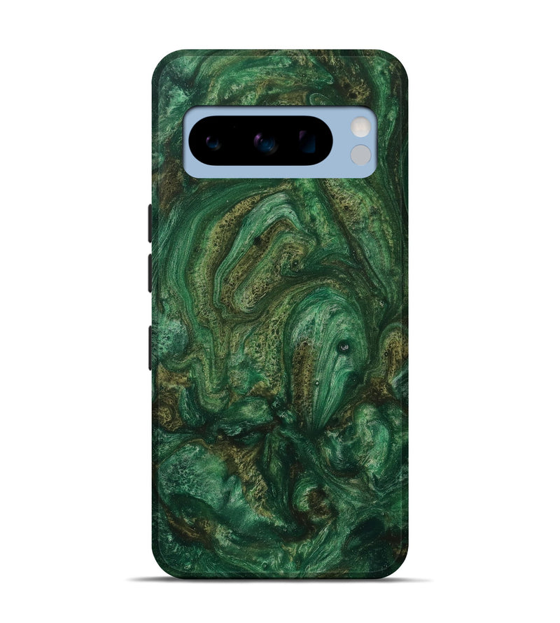 Pixel 8 Pro ResinArt Live Edge Phone Case - Lonneke (Green, 731210)