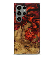 Galaxy S24 Ultra Wood Live Edge Phone Case - Jaime (Red, 731211)