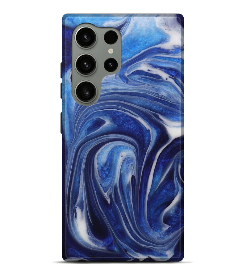 Galaxy S24 Ultra ResinArt Live Edge Phone Case - Logntp (Blue, 731213)