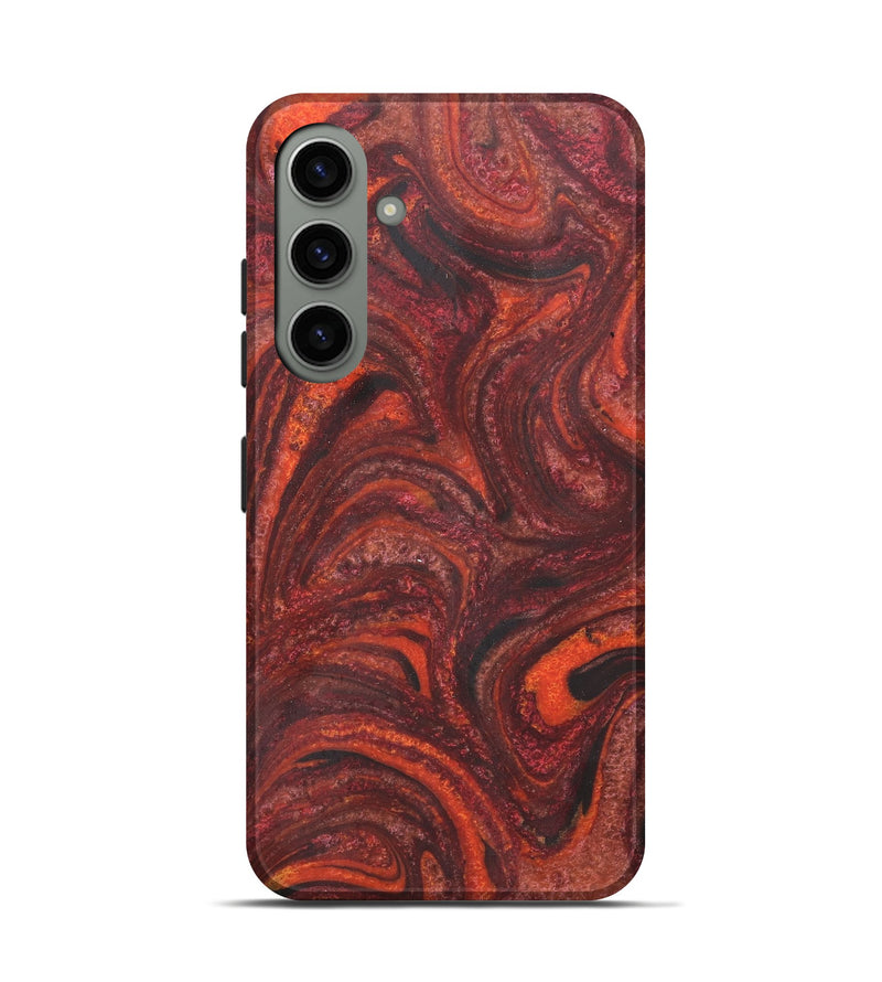 Galaxy S24 ResinArt Live Edge Phone Case - Tamra (Red, 731219)