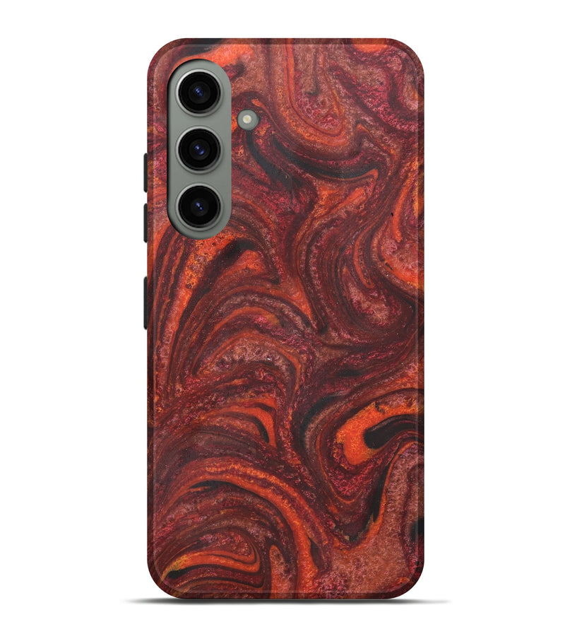 Galaxy S24 Plus ResinArt Live Edge Phone Case - Tamra (Red, 731219)