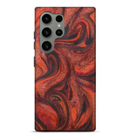 Galaxy S24 Ultra ResinArt Live Edge Phone Case - Ezekiel (Red, 731221)